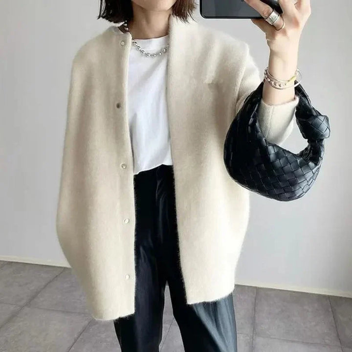 MATHILDA | LUXURY BUTTON CARDIGAN