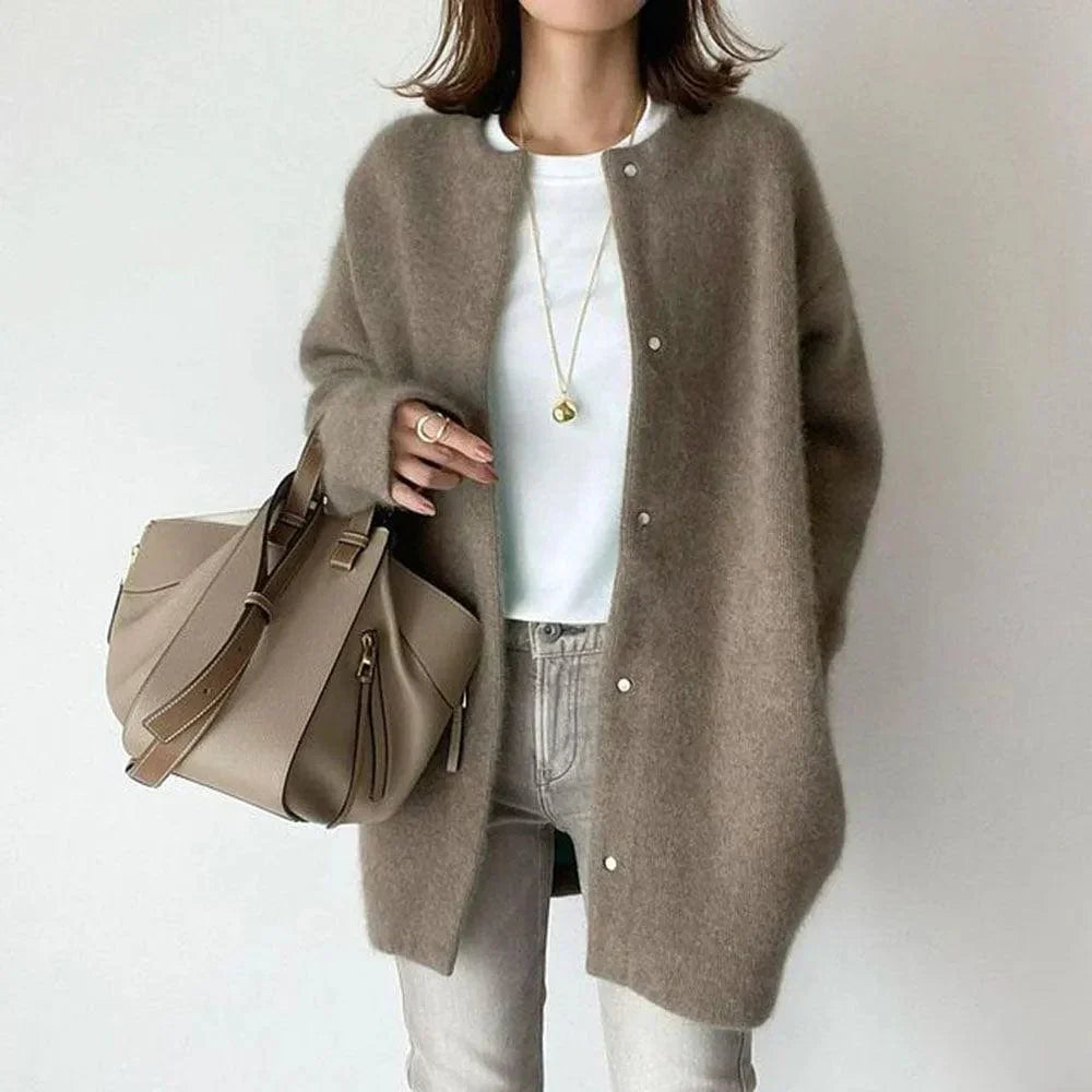 MATHILDA | LUXURY BUTTON CARDIGAN