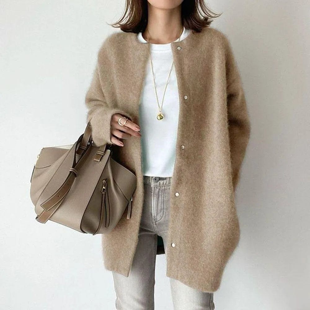 MATHILDA | LUXURY BUTTON CARDIGAN