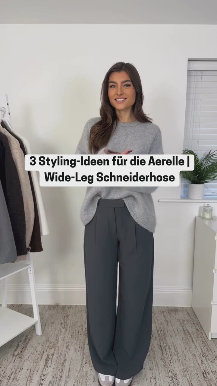 Aerelle | Wide-Leg Schneiderhose